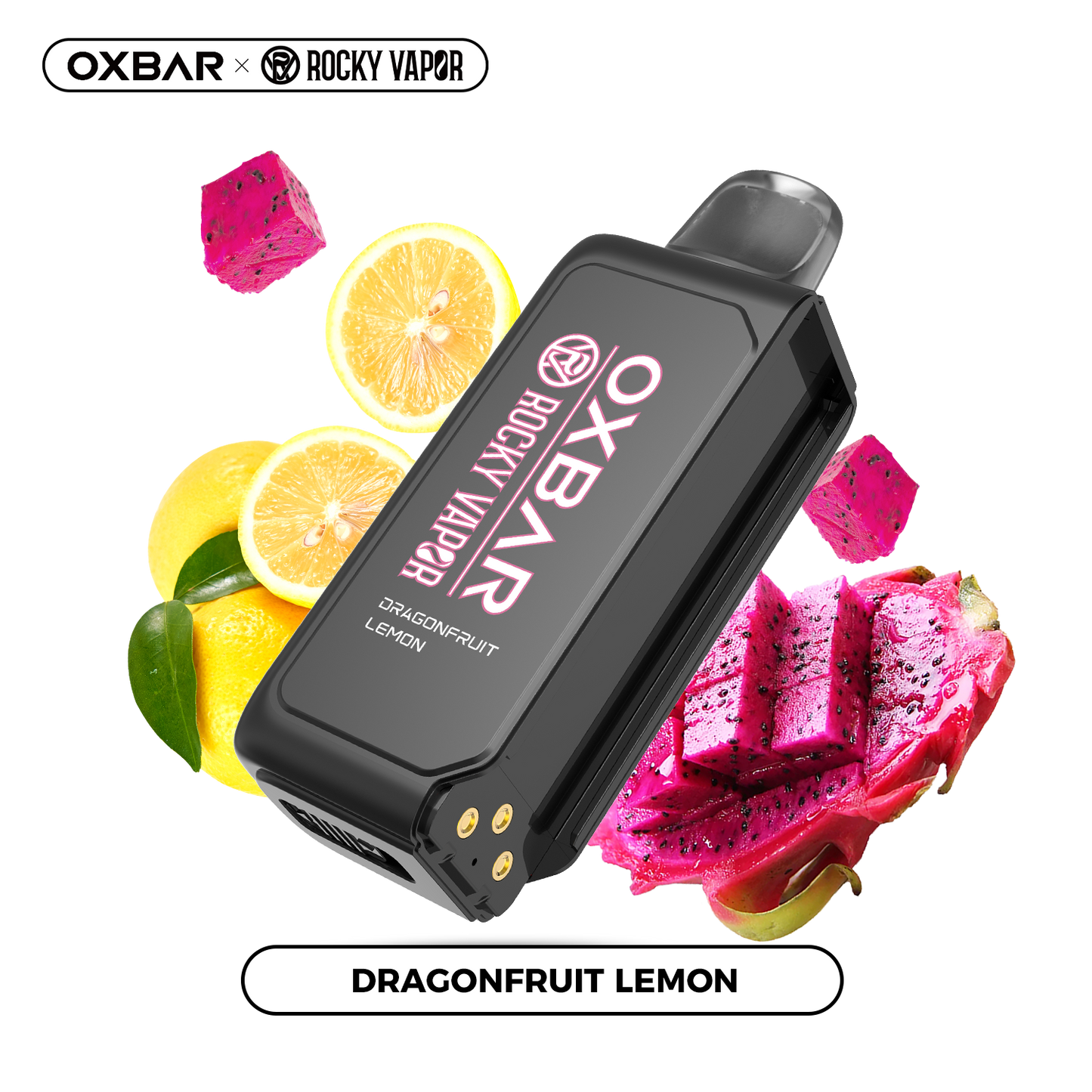 SVOPP ROCKY VAPOR OXBAR [PREFILLED PODS] - DRAGONFRUIT LEMON