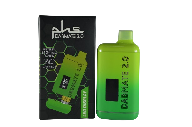 PHS | DabMate 2.0 510 Vape Battery with LED Display