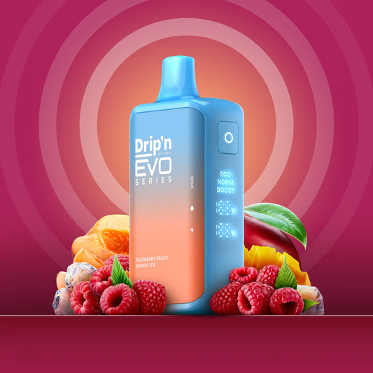 Drip'n Evo 28K - Raspberry Peach Mango Ice