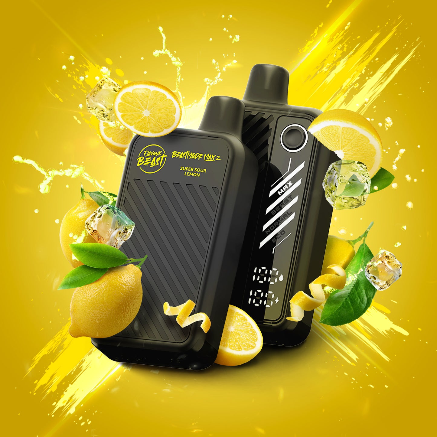 Flavour Beast Mode Max 50K - Super Sour Lemon