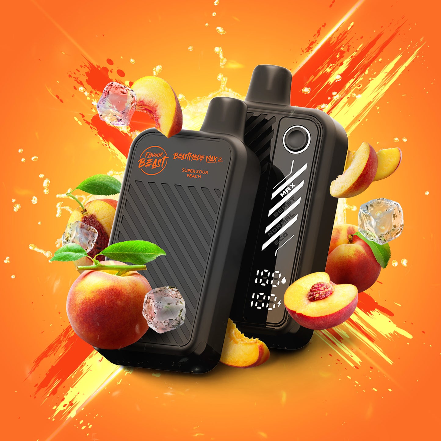 Flavour Beast Mode Max 50K - Super Sour Peach