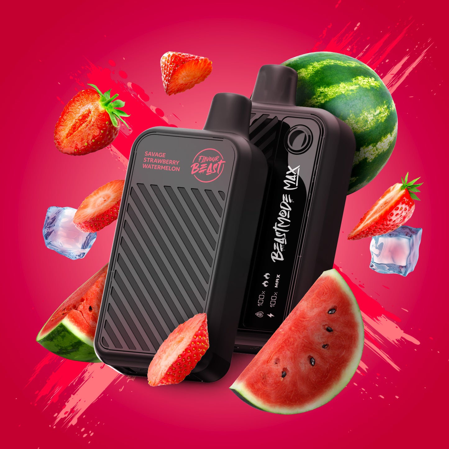 Flavour Beast Beast Mode Max - Savage Strawberry Watermelon