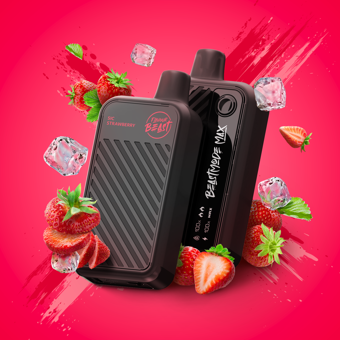 Flavour Beast Mode Max - Sic Strawberry Iced