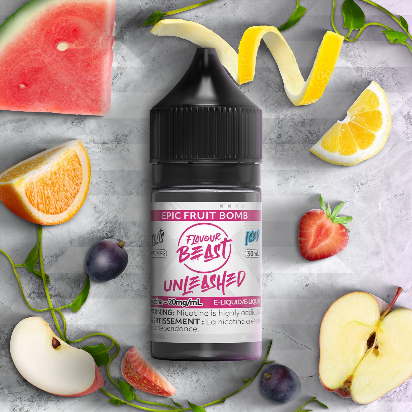 Flavour Beast E-Liquid Unleashed - Epic Fruit Bomb