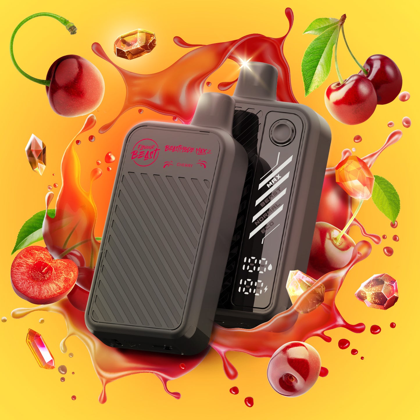 Flavour Beast Mode Max 50K - Gushin Cherry