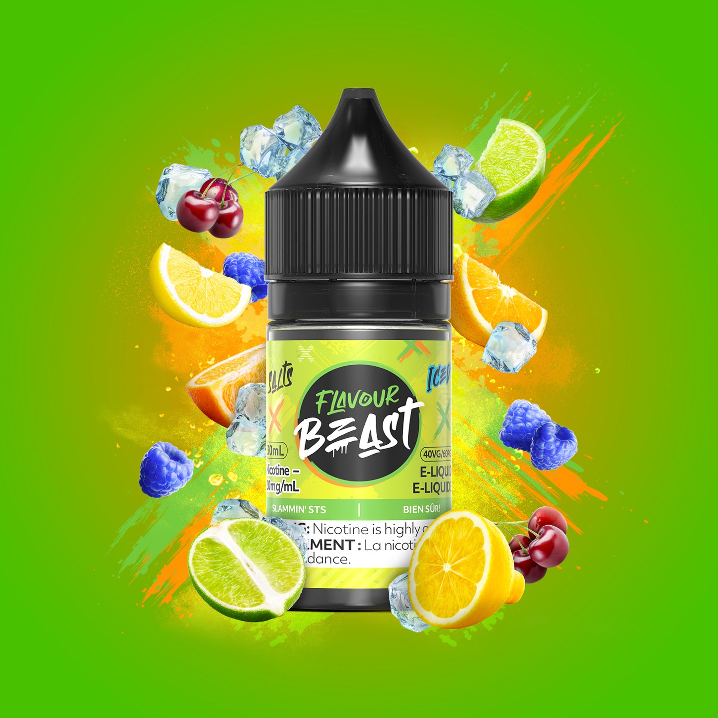 Flavour Beast E-Liquid - Slammin' STS Iced