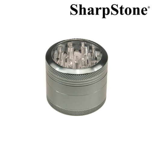 SHARPSTONE GLASS TOP 4PC GRINDER MEDIUM