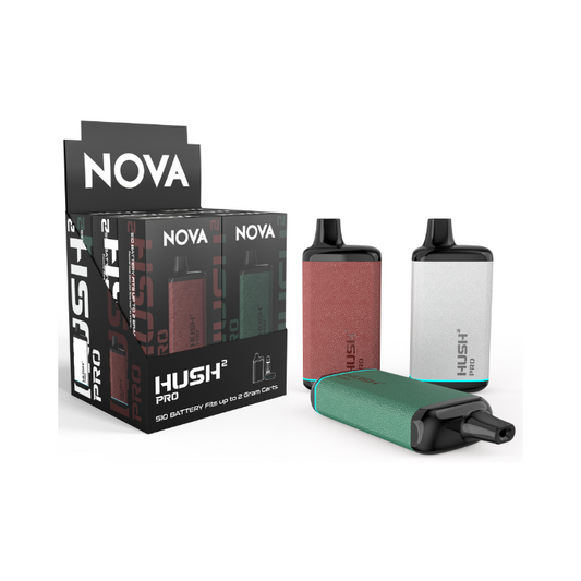 New Nova Hush 2 Pro 510 Thread Battery Vape (Leather Edition)