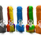 Assorted Color Penis Shaped Silicone Bong