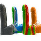 Assorted Color Penis Shaped Silicone Bong