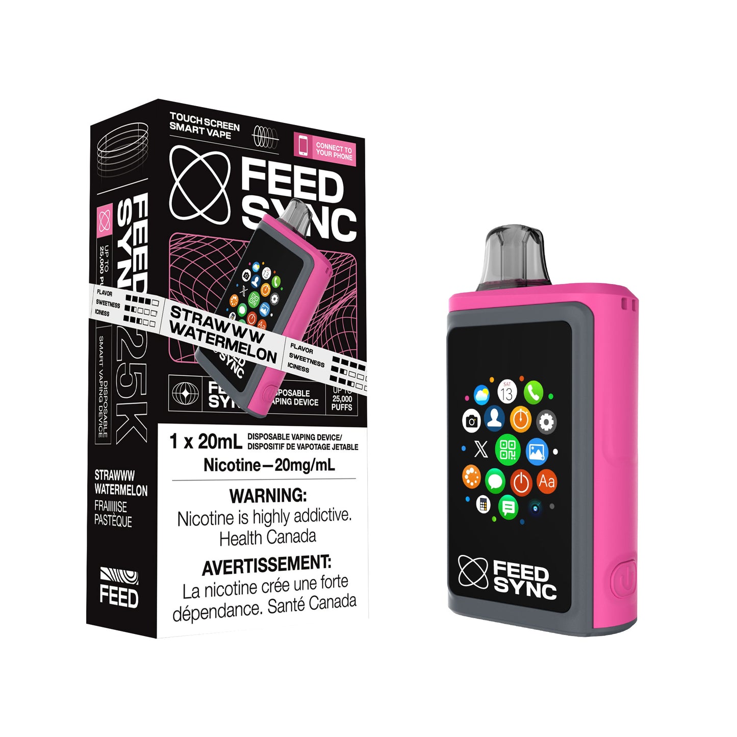 FEED SYNC 25K - Strawww Watermelon