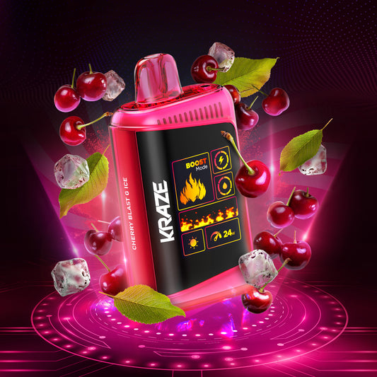 Kraze Mega HD 20K - Cherry Blast G Ice