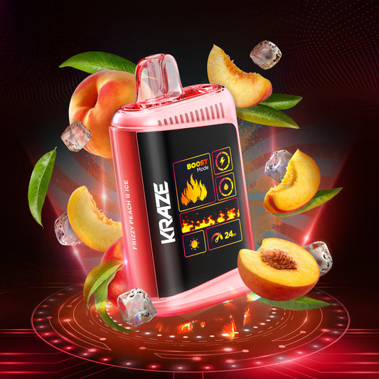 Kraze Mega HD 20K - Frizzy Peach G Ice