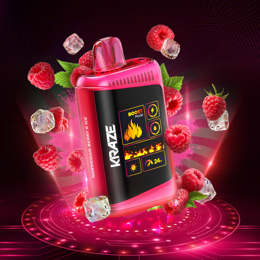 Kraze Mega HD 20K - Norwegian Berry Ice