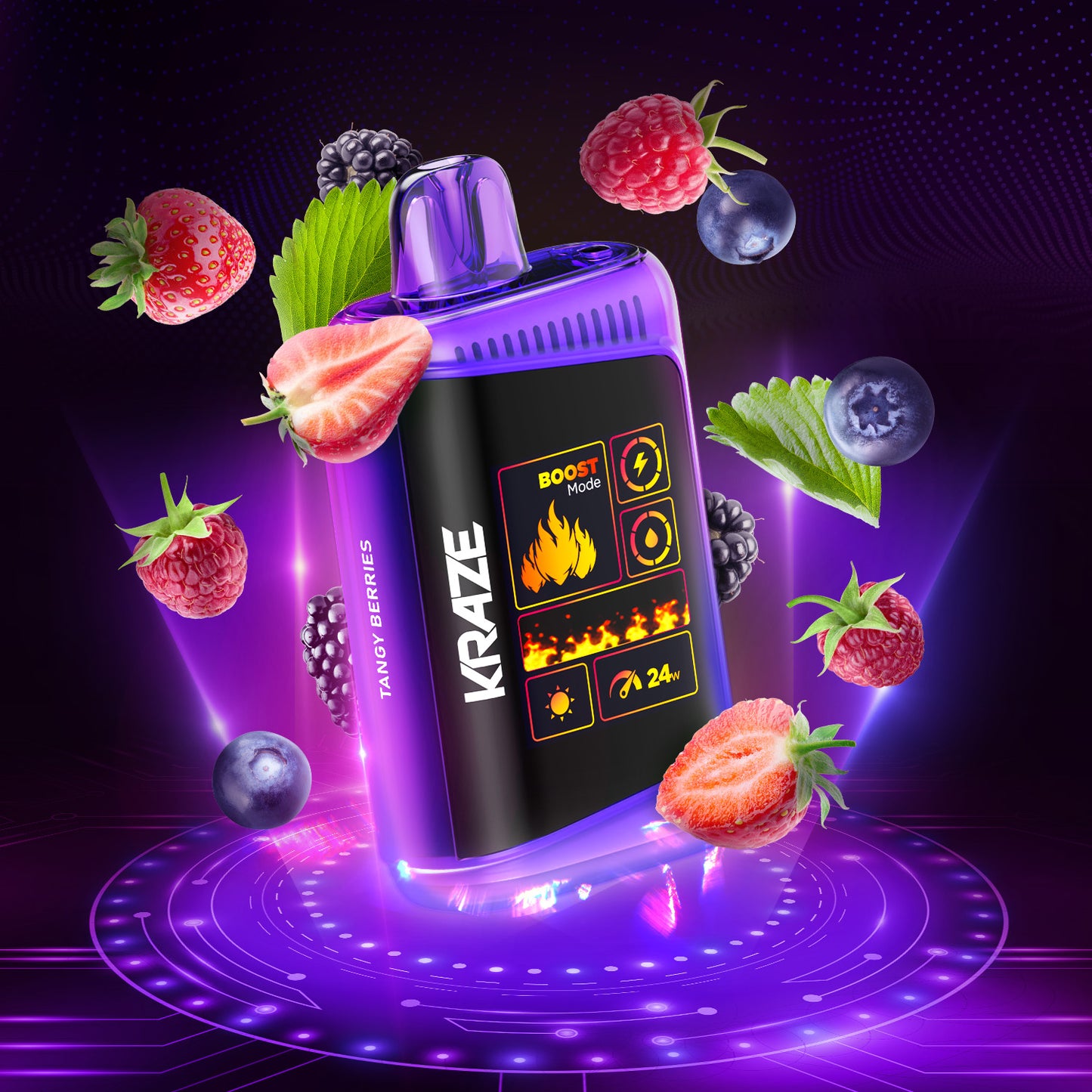 Kraze Mega HD 20K - Tangy Berries