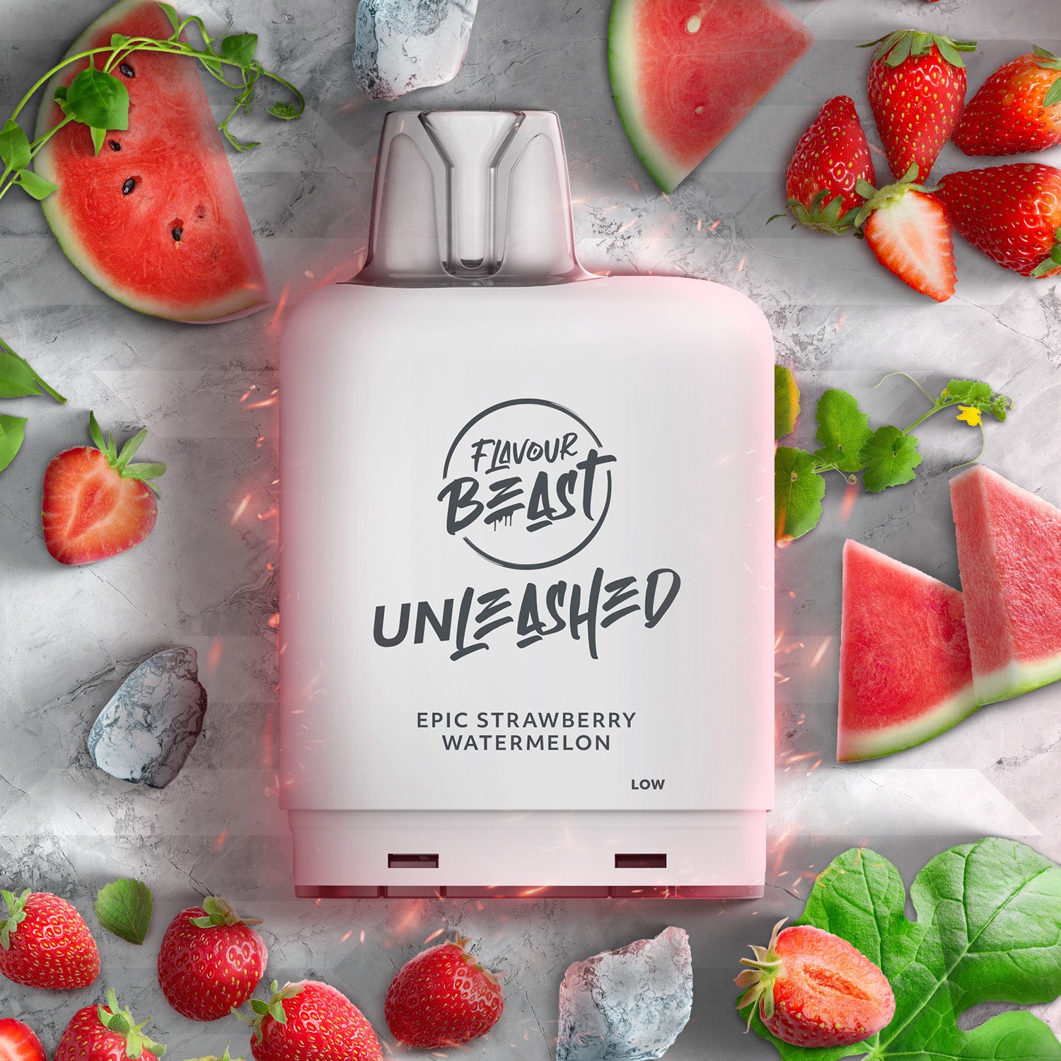 Level X Flavour Beast Unleashed Boost G2 - Epic Strawberry Watermelon - BlazenHaze