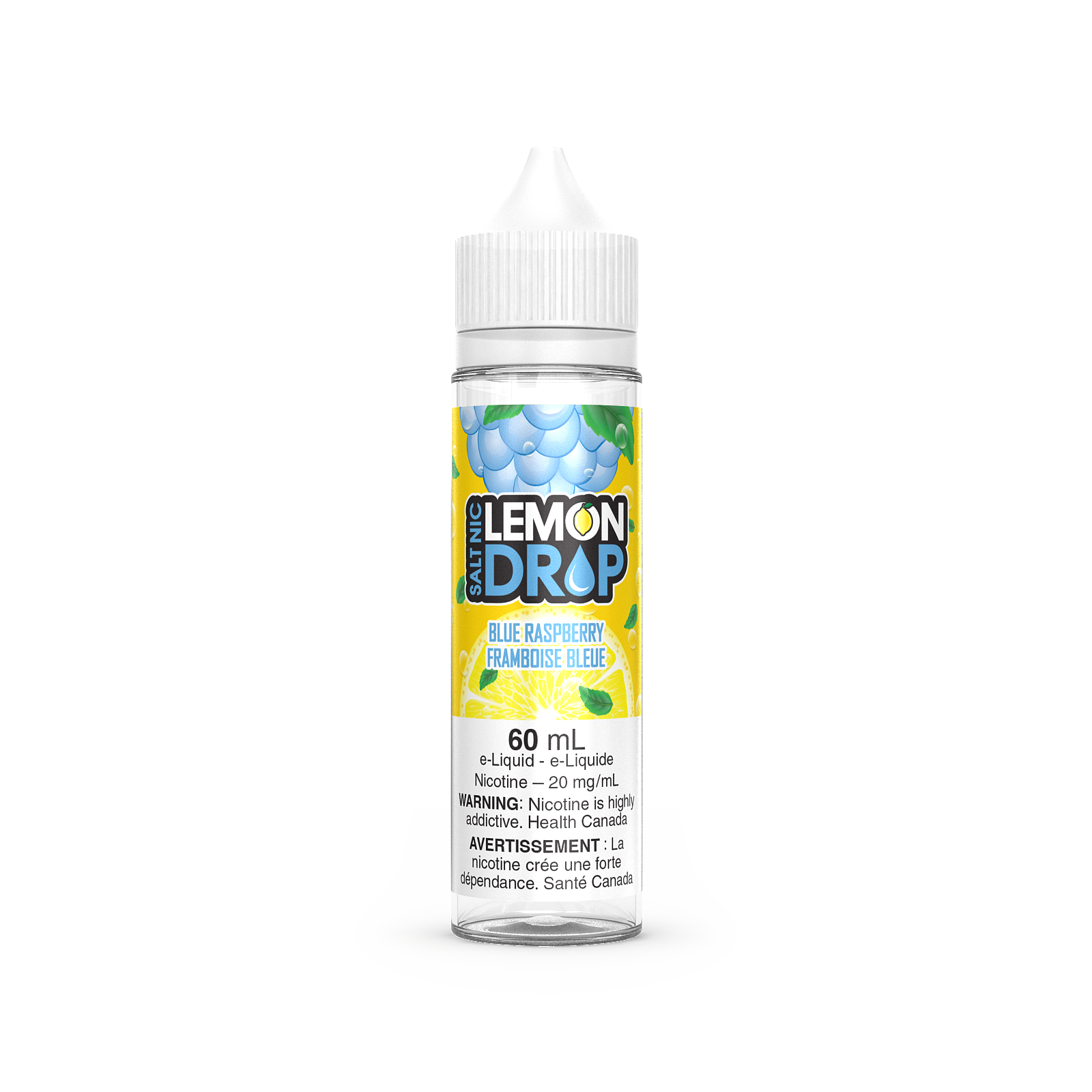 Lemon Drop Salt 60ML- Blue Raspberry - BlazenHaze