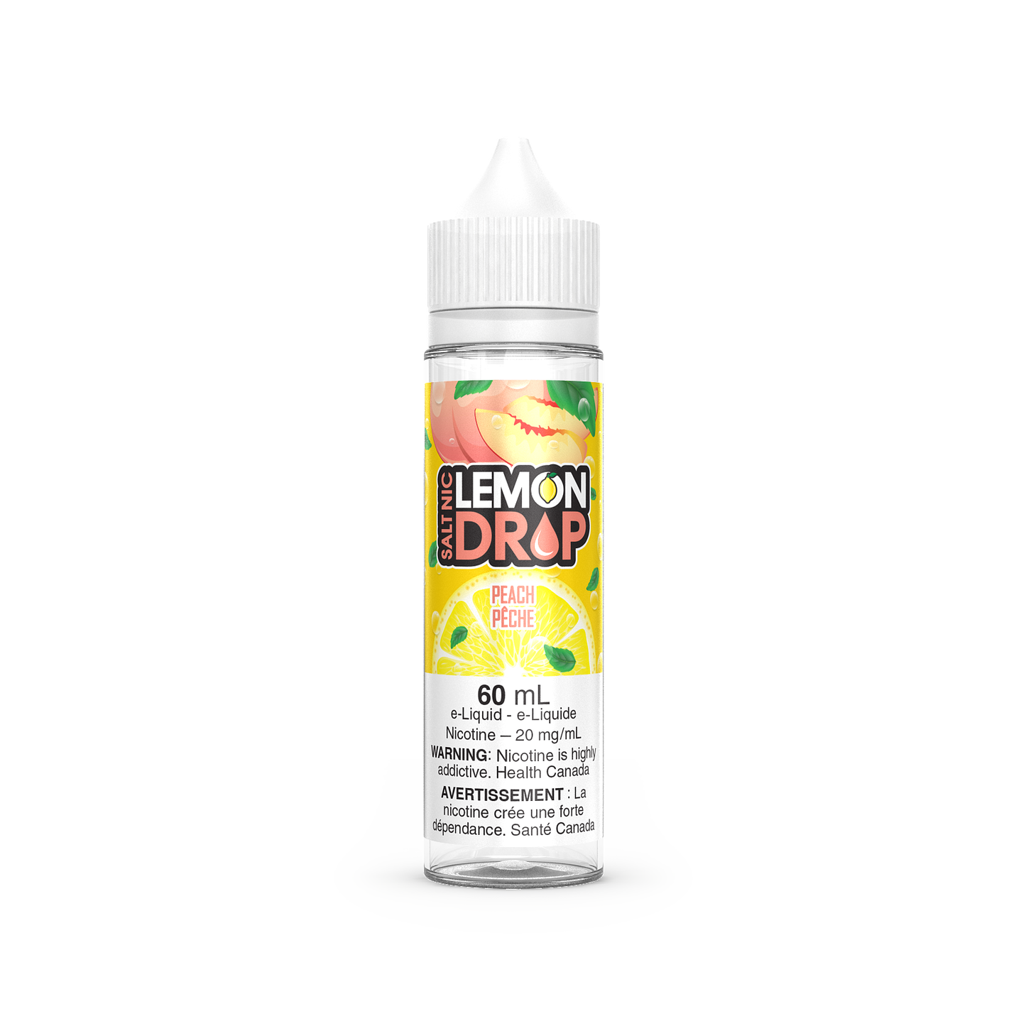 Lemon Drop Salt 60ML- Peach - BlazenHaze