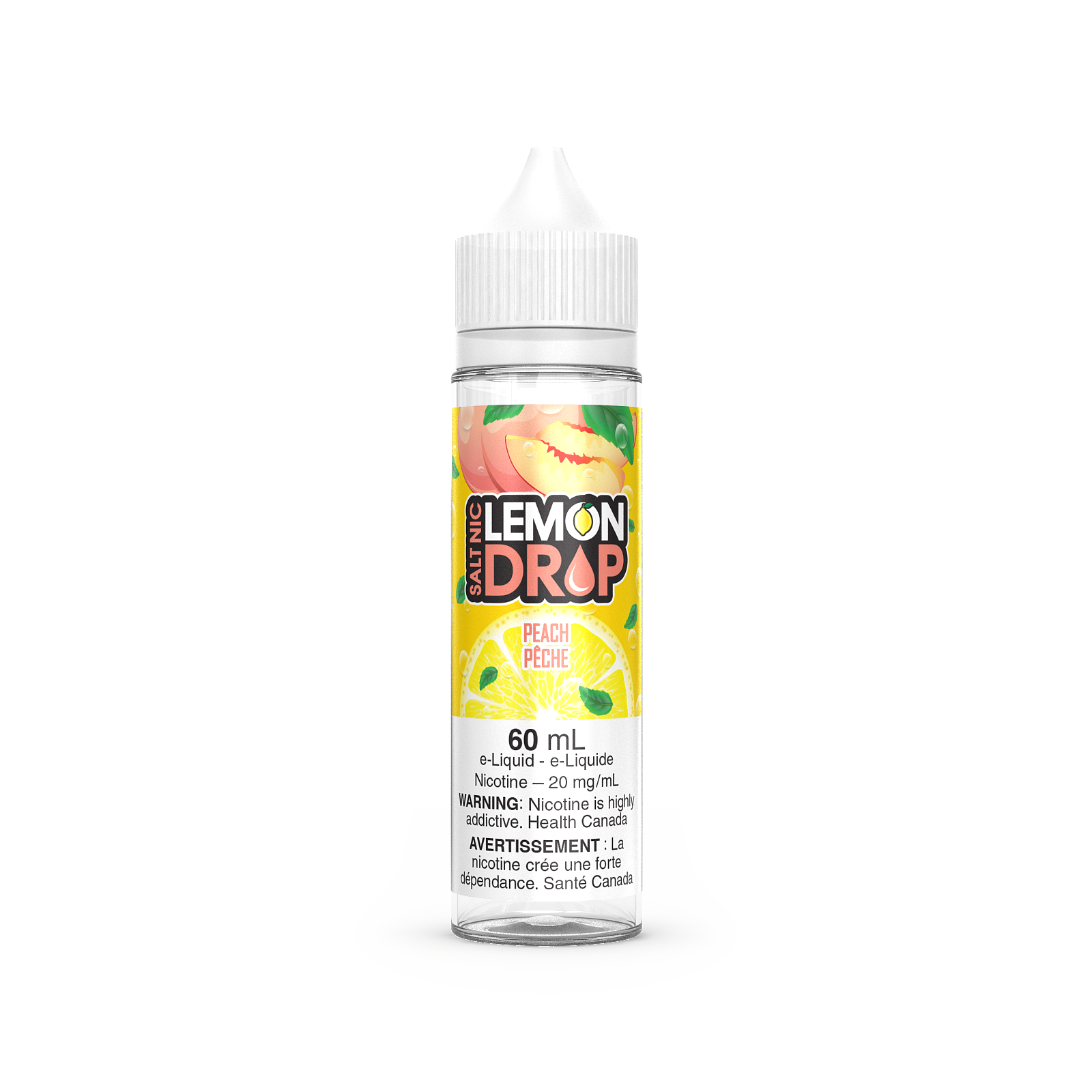 Lemon Drop Salt 60ML- Peach - BlazenHaze