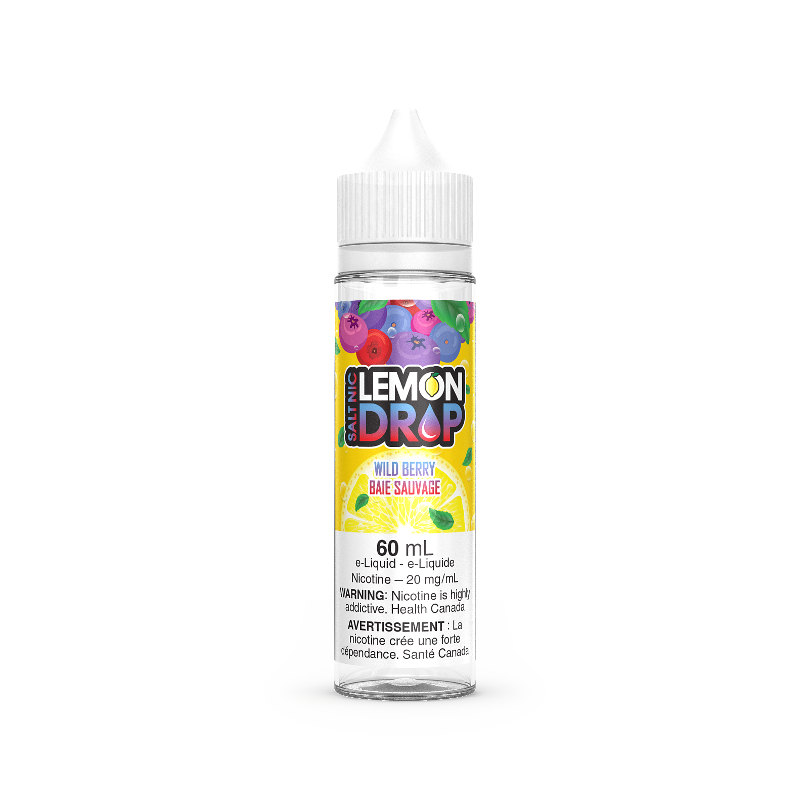 Lemon Drop Salt 60ML- Wild Berry - BlazenHaze