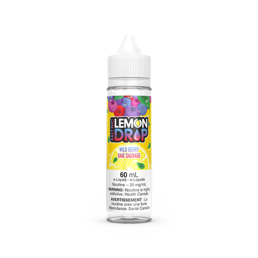 Lemon Drop Salt 60ML- Wild Berry - BlazenHaze