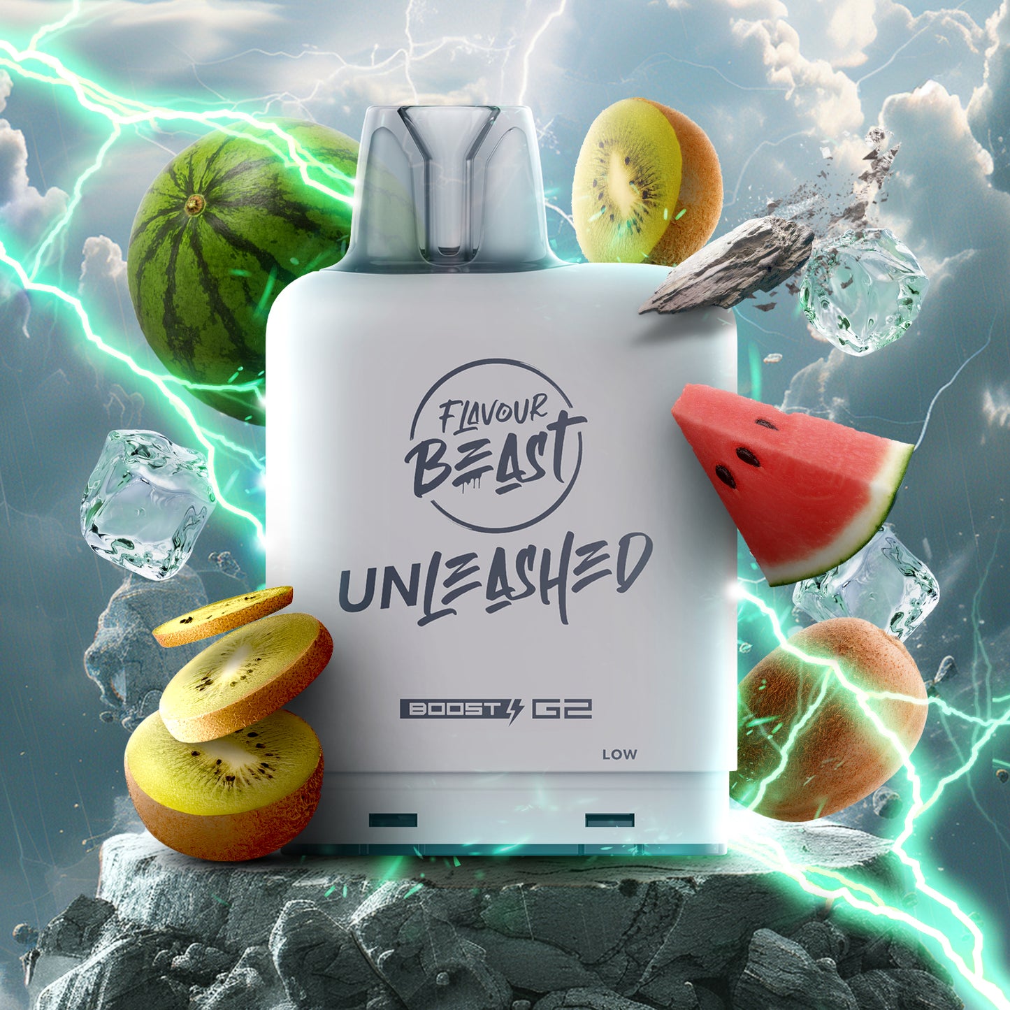 Level X Flavour Beast Unleashed Boost G2 - Epic Watermelon Kiwi
