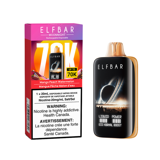 ELF Bar MoonNight 70K - Mango Peach Watermelon