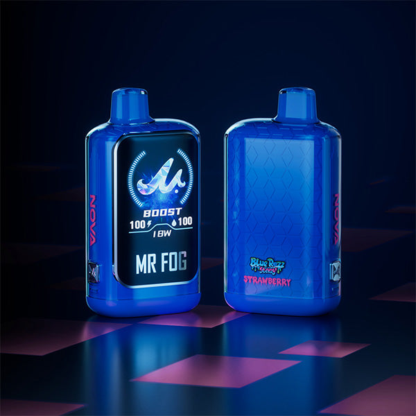 MR FOG NOVA- Blue Razz Steezy Strawberry