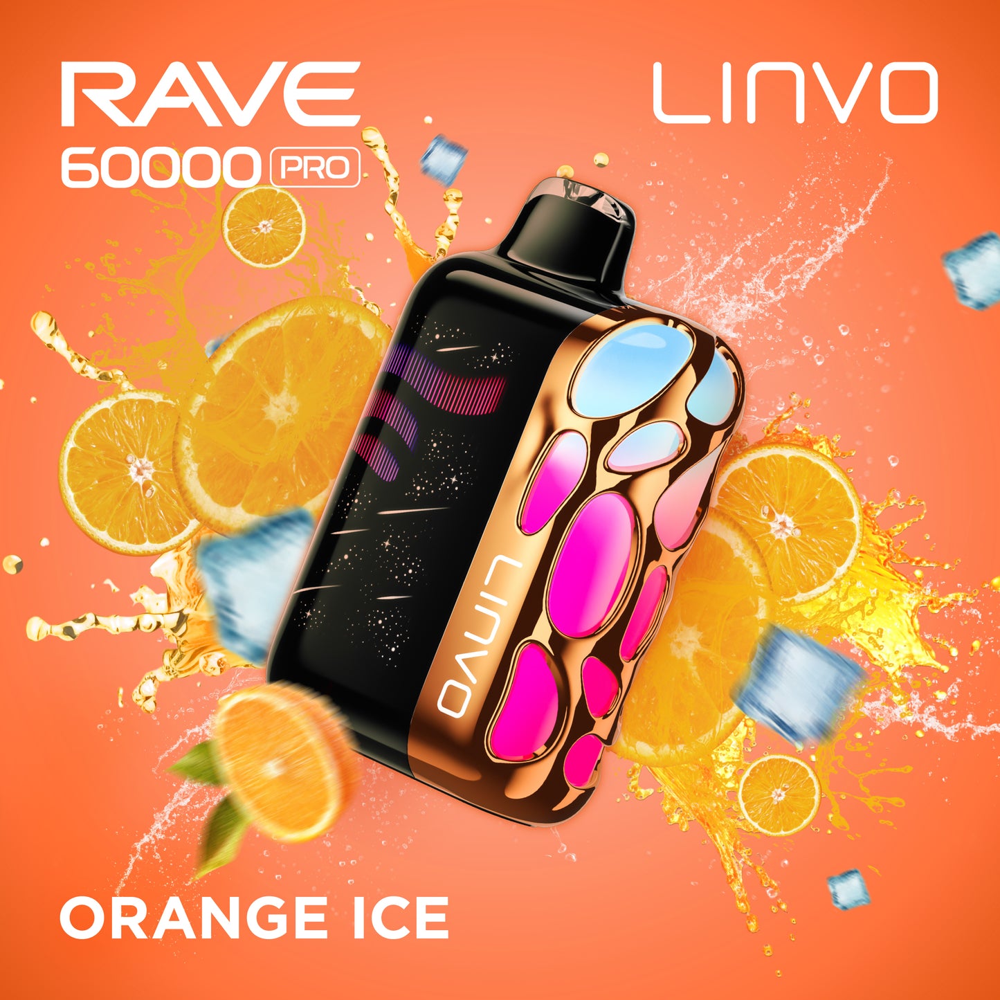 Linvo Rave 60K - Orange Ice