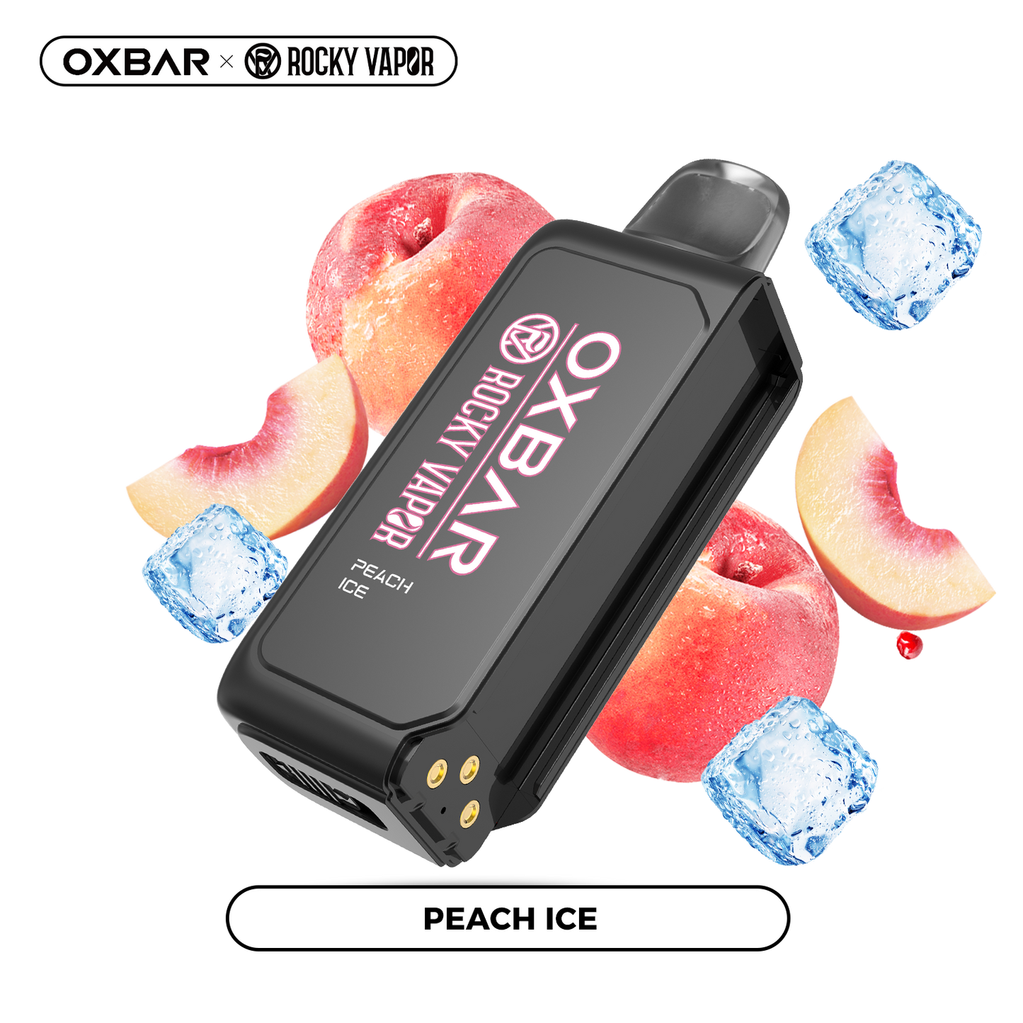 SVOPP ROCKY VAPOR OXBAR [PREFILLED PODS] - PEACH ICE