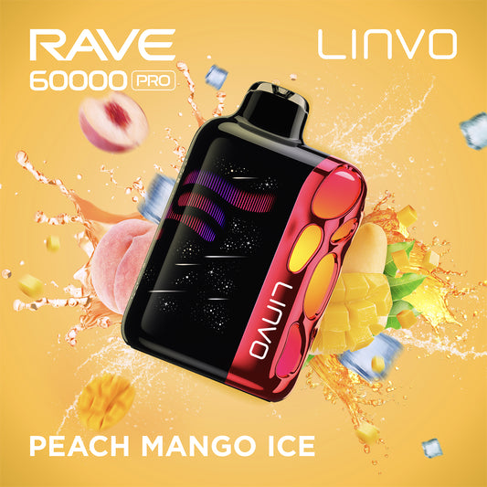 Linvo Rave 60K - Peach Mango Ice