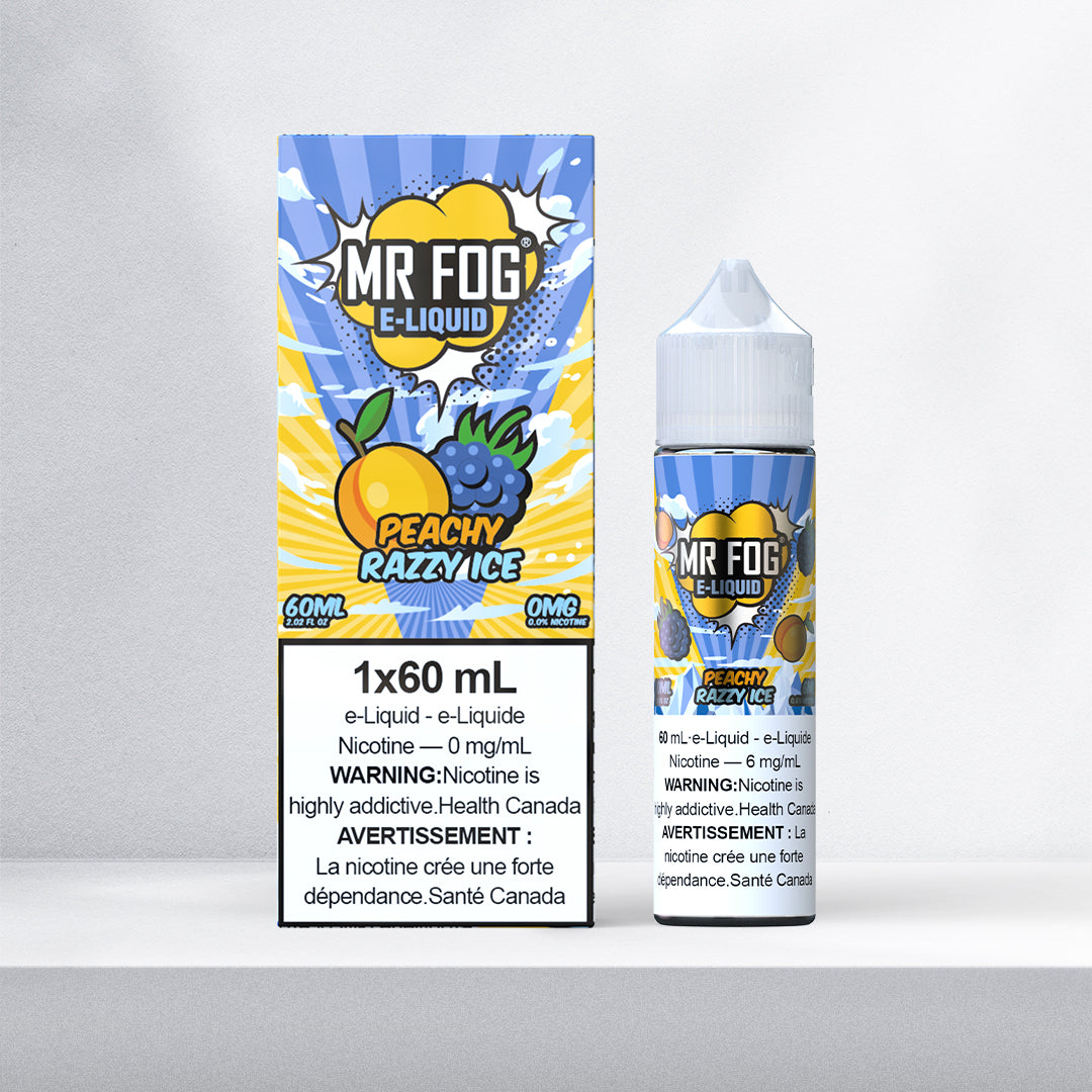 Mr Fog E-Liquid- Peachy Razzy Ice