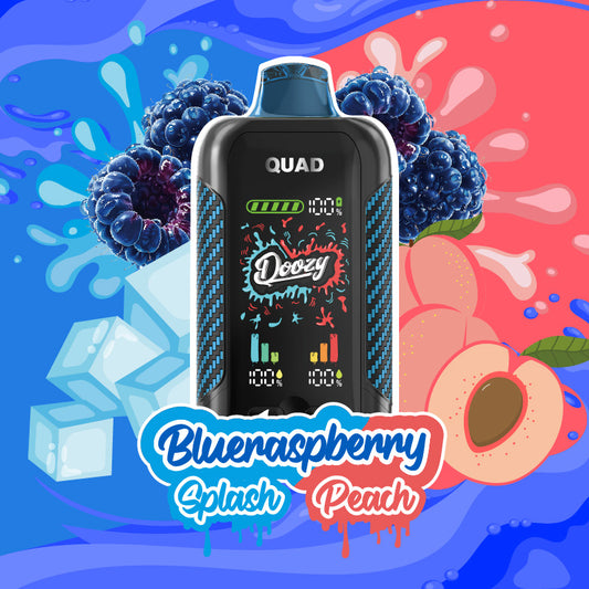 DOOZY QUAD - Blueraspberry Splash & Blueraspberry Peach