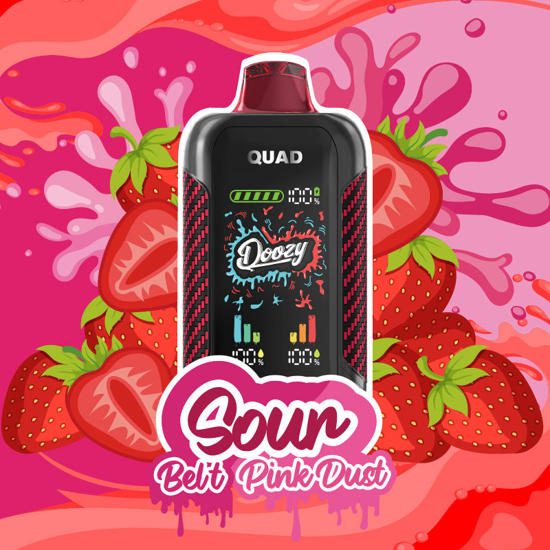 DOOZY QUAD - Sour Belt & Sour Pink Dust