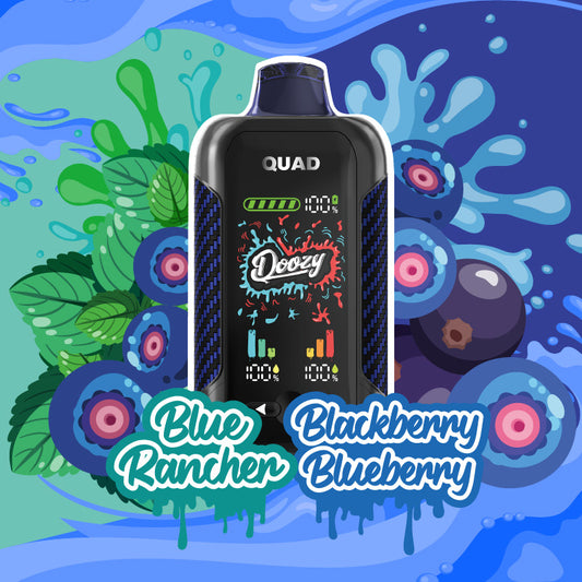 DOOZY QUAD - Blue Rancher & Blackberry Blueberry