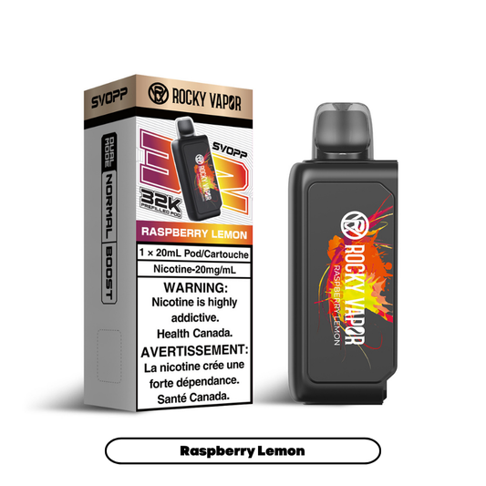 SVOPP ROCKY VAPOR OXBAR [PREFILLED PODS] - Raspberry Lemon