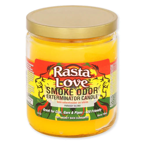 Smoke Odor - 13oz Candle - Rasta Love