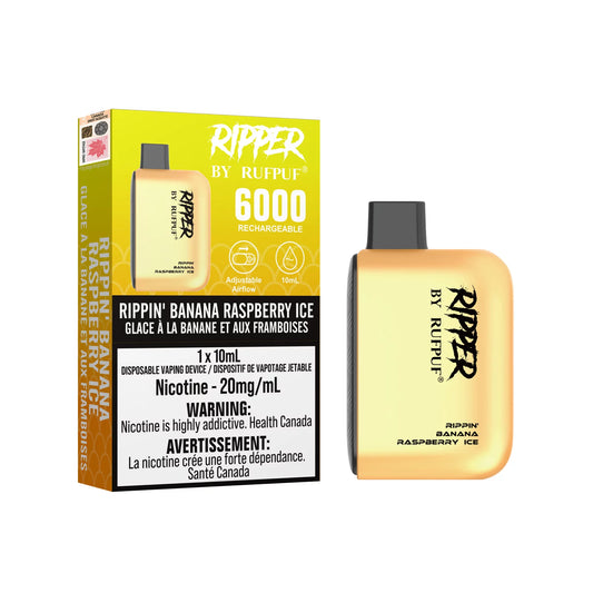 RufPuf Ripper 6000- Rippin’ Banana Raspberry Ice