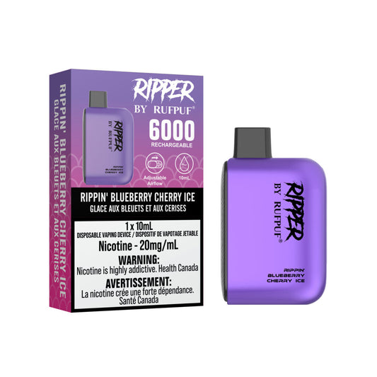 RufPuf Ripper 6000- Rippin' Blueberry Cherry Ice