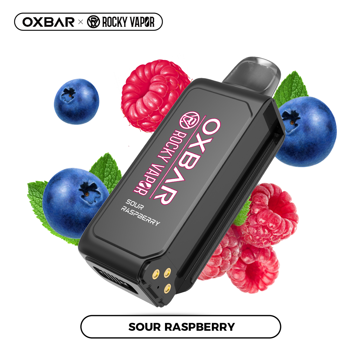 SVOPP ROCKY VAPOR OXBAR [PREFILLED PODS] - SOUR RASPBERRY