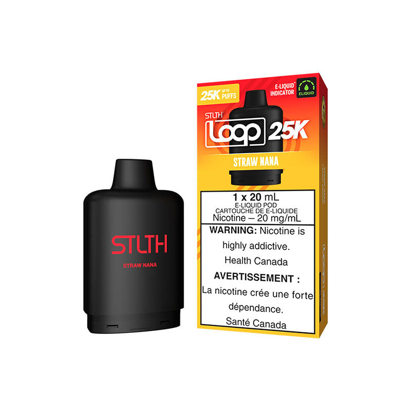 STLTH LOOP 25K POD - Straw Nana