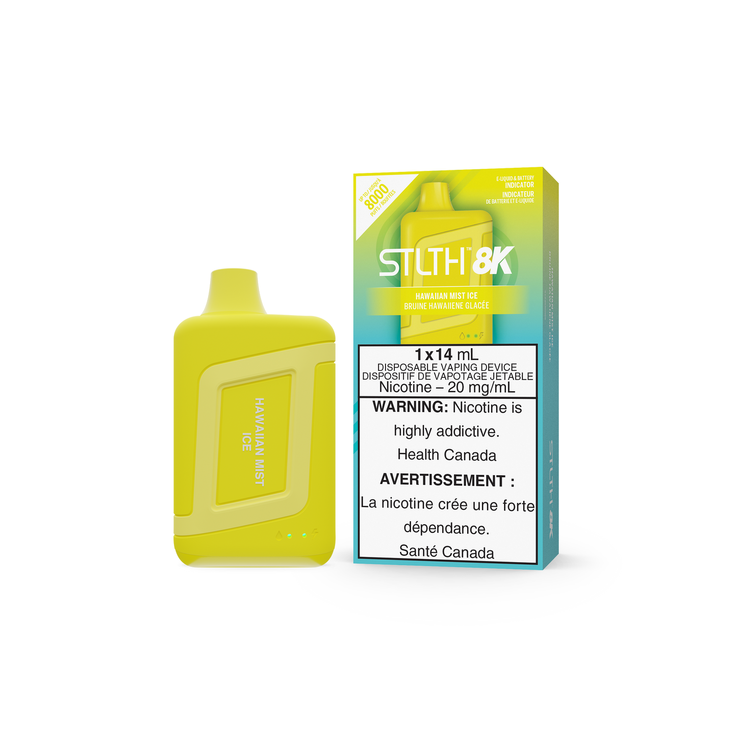 STLTH BOX 8K DISPOSABLE - HAWAIIAN MIST