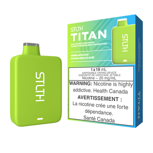 STLTH TITAN - Green Apple Ice