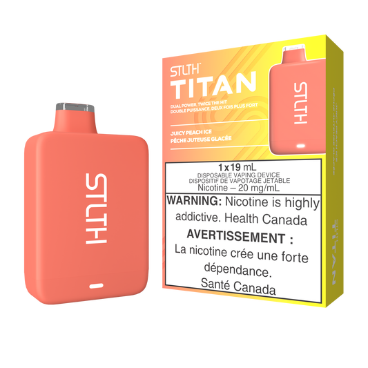 STLTH TITAN - Juicy Peach Ice