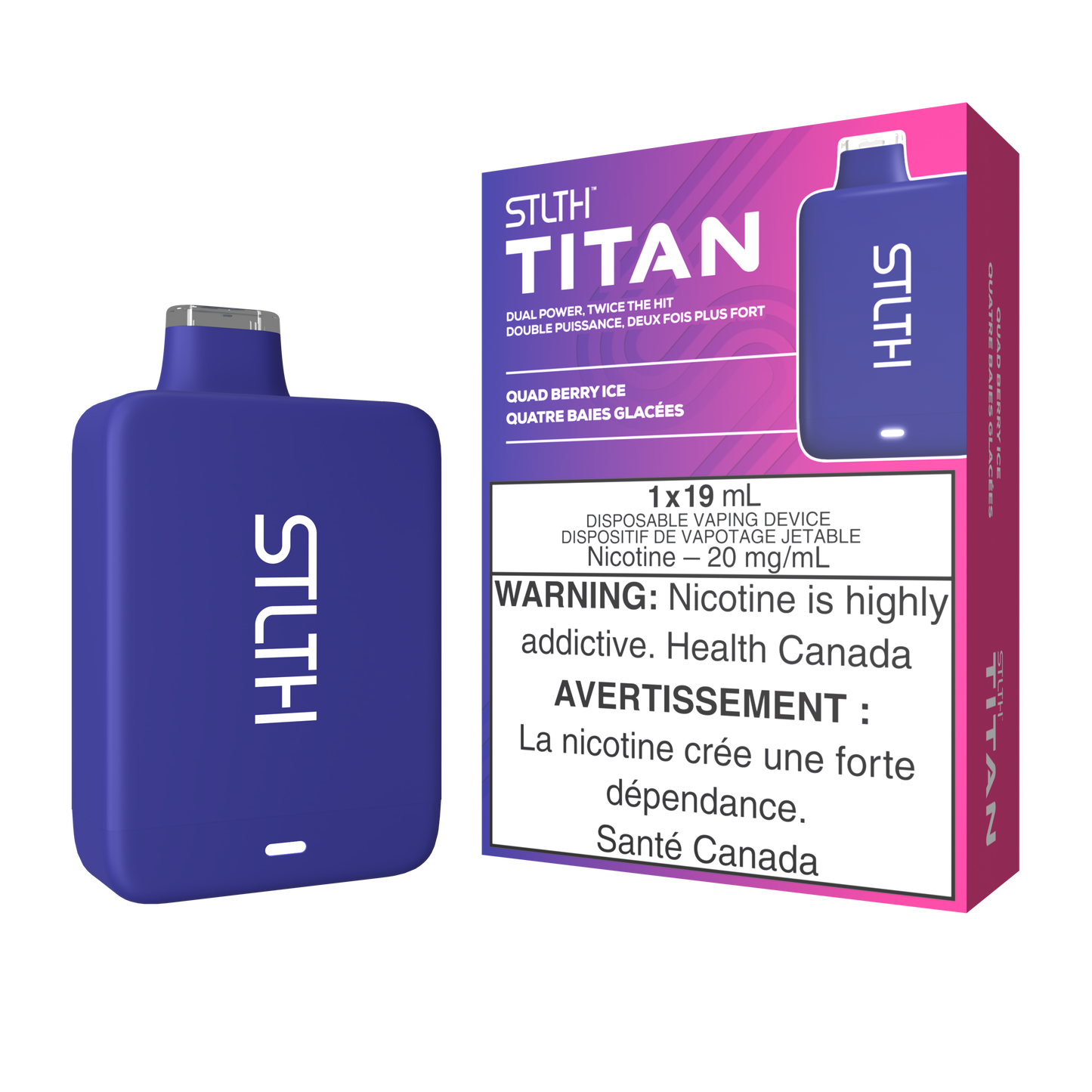 STLTH TITAN - Quad Berry Ice