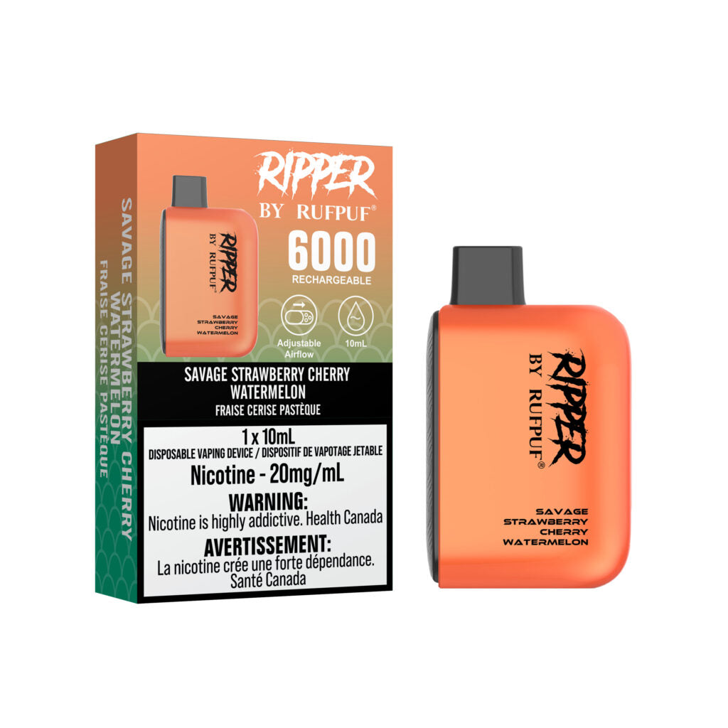 RufPuf Ripper 6000- Savage Strawberry Cherry Watermelon