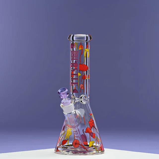 Castle Glassworks  Shroomie 12″ 9MM Glass Bong