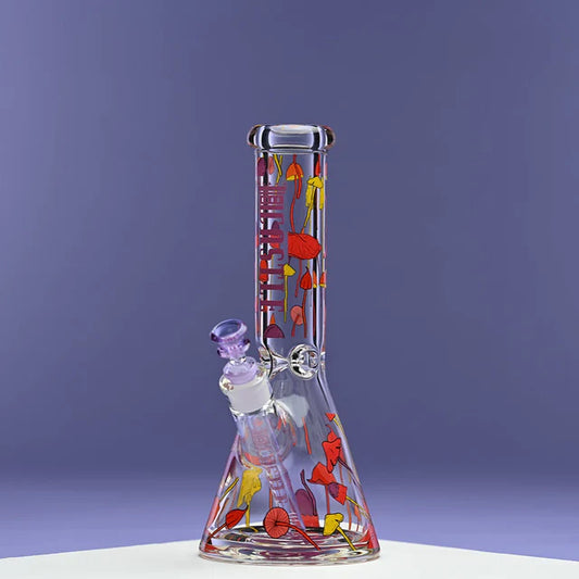 Castle Glassworks  Shroomie 12″ 9MM Glass Bong