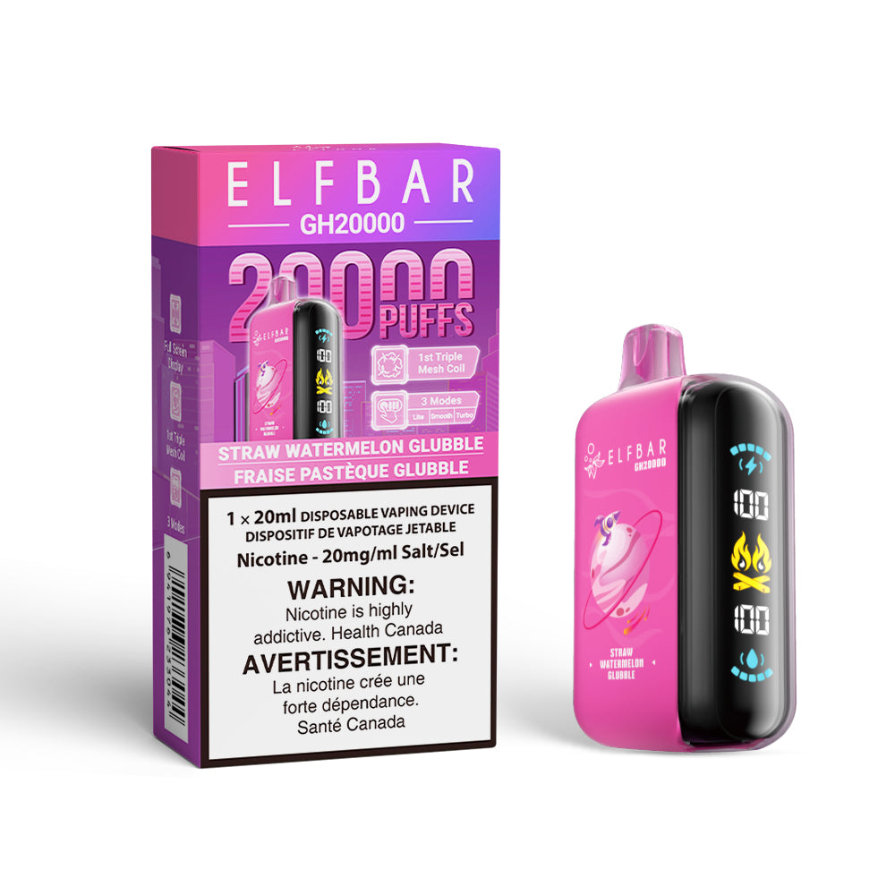 ELF Bar 20K - Strawberry Watermelon Glubble