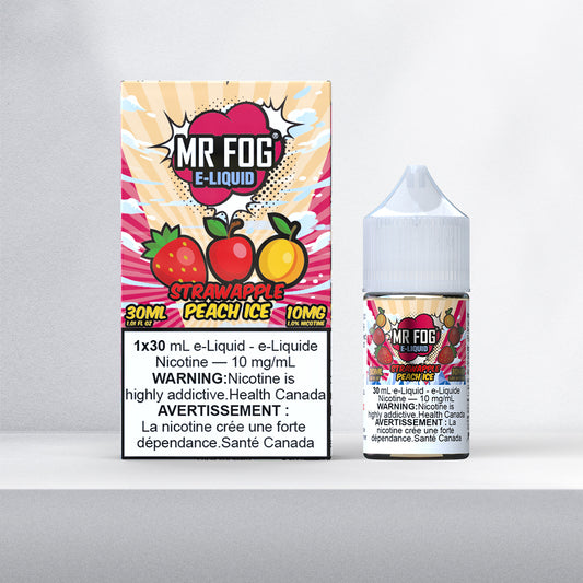 Mr Fog Salt Nic- StrawApple Peach Ice